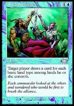 Allied Strategies (Planeshift) Light Play