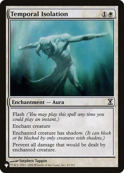 Temporal Isolation (The List) Light Play
