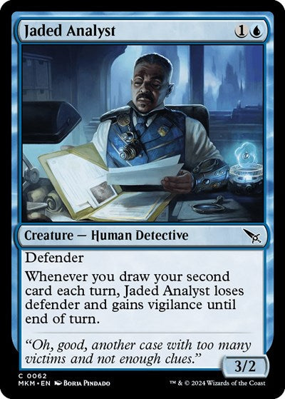 Jaded Analyst (Murders at Karlov Manor) Light Play