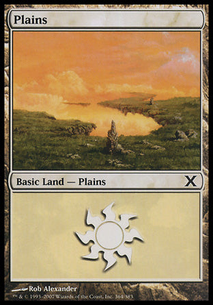 Plains (364) (10th Edition) Light Play