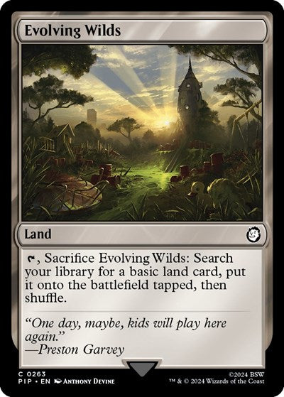 Evolving Wilds (Universes Beyond: Fallout) Light Play