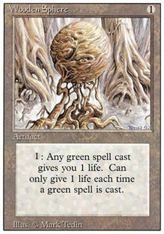 Wooden Sphere (Revised) Damaged / Poor