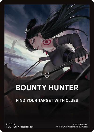 Bounty Hunter Theme Card (Avatar: The Last Airbender) Light Play