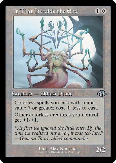 It That Heralds the End (Retro Frame) (Modern Horizons 3) Light Play