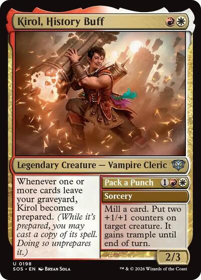 Kirol, History Buff (Secrets of Strixhaven) Light Play Foil