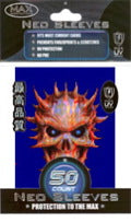 Max Protection Skull Blue Large Sleeves