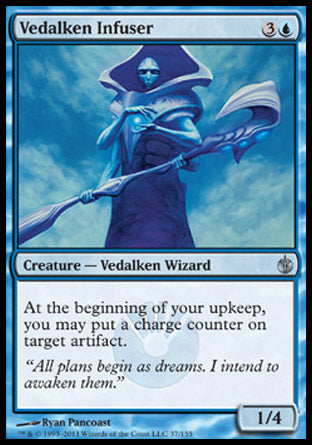 Vedalken Infuser (Mirrodin Besieged) Light Play