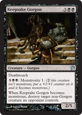 Keepsake Gorgon (Theros) Light Play