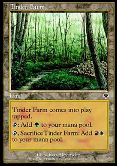 Tinder Farm (Invasion) Light Play Foil