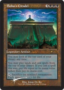 Bolas's Citadel (Retro Frame) (Promos: WPN and Gateway) Near Mint Foil