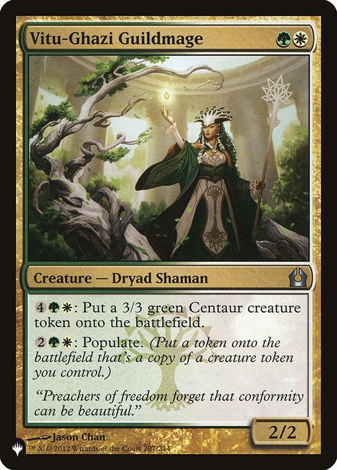 Vitu-Ghazi Guildmage (The List) Light Play
