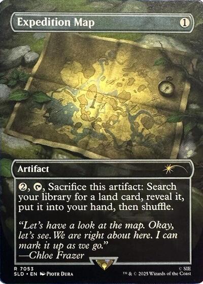 Expedition Map (Secret Lair) Light Play