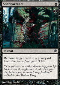 Shadowfeed (Shards of Alara) Medium Play