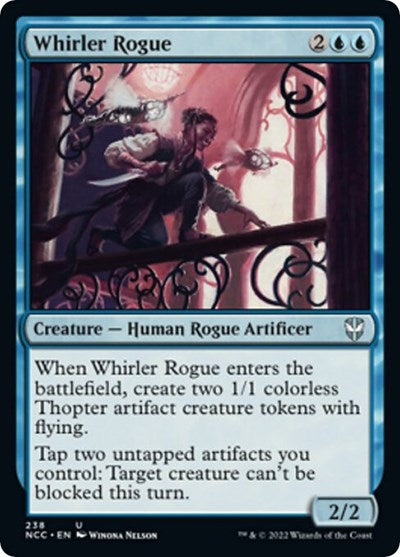 Whirler Rogue (Commander: Streets of New Capenna) Light Play