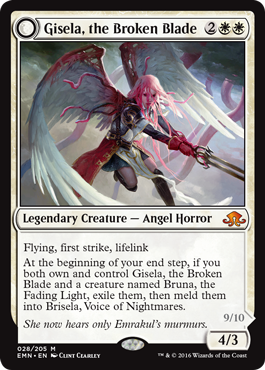 Gisela, the Broken Blade (Eldritch Moon) Light Play Foil