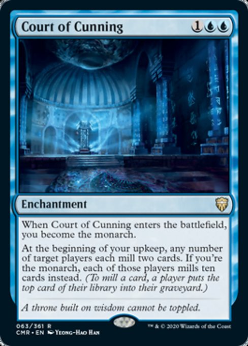 Court of Cunning (Commander Legends) Light Play Foil