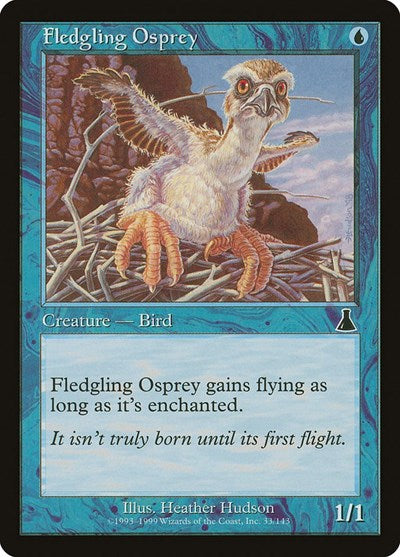 Fledgling Osprey (Urza's Destiny) Light Play