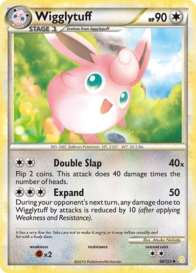 Wigglytuff (HeartGold SoulSilver) Medium Play