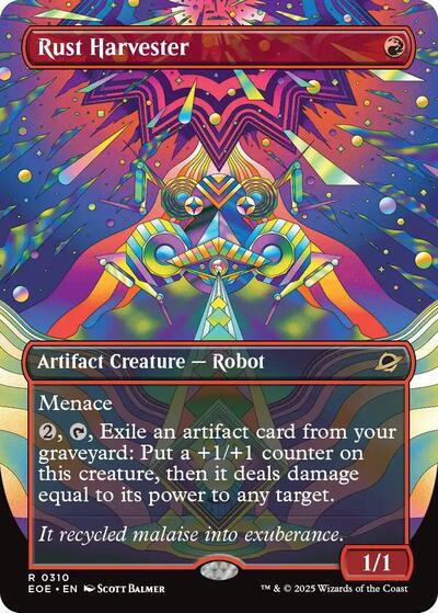 Rust Harvester (Borderless) (Edge of Eternities) Light Play