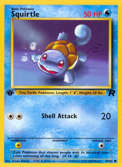 Squirtle (Team Rocket) Damaged / Poor Unlimited