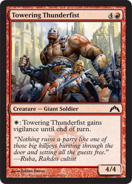 Towering Thunderfist (Gatecrash) Light Play