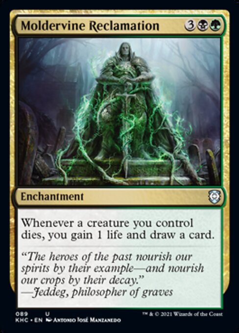 Moldervine Reclamation (Commander 2021 Kaldheim) Light Play