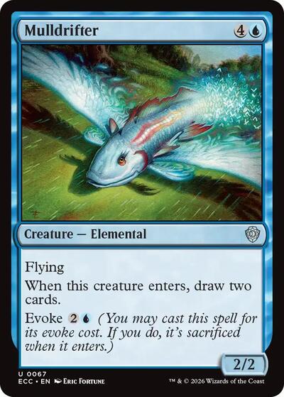 Mulldrifter (Commander: Lorwyn Eclipsed) Light Play