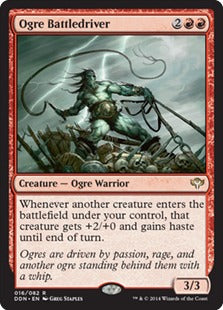 Ogre Battledriver (Duel Decks: Speed vs Cunning) Heavy Play