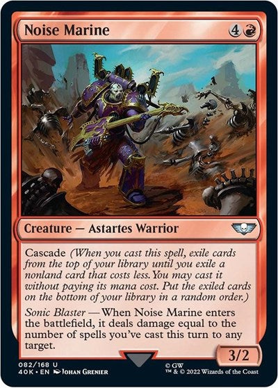 Noise Marine (Universes Beyond: Warhammer 40K) Light Play