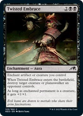 Twisted Embrace (Kamigawa: Neon Dynasty) Light Play