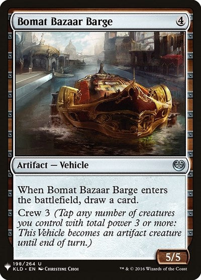 Bomat Bazaar Barge (Mystery Booster) Light Play
