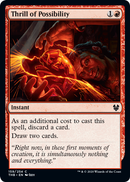 Thrill of Possibility (Theros Beyond Death) Light Play Foil