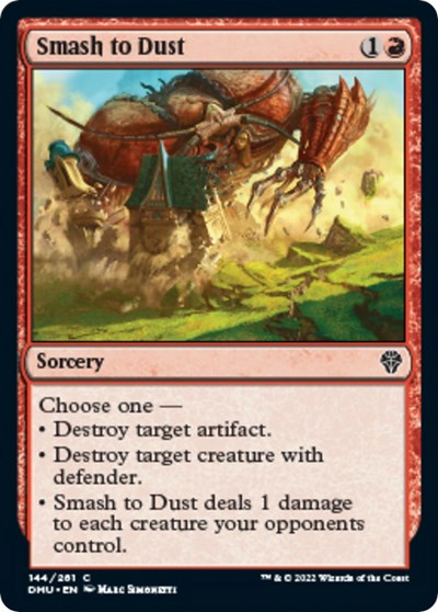 Smash to Dust (Dominaria United) Light Play