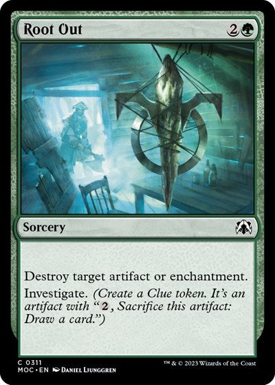 Root Out (Commander: March of the Machine) Medium Play
