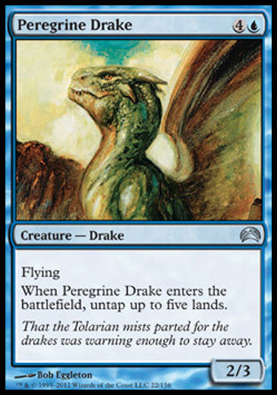 Peregrine Drake (Planechase 2012) Light Play