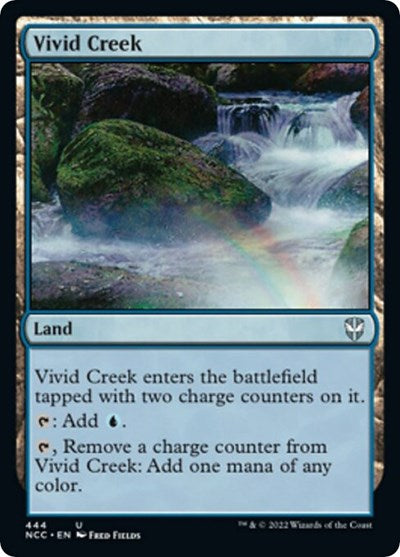 Vivid Creek (Commander: Streets of New Capenna) Medium Play