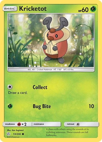 Kricketot (SM - Cosmic Eclipse) Light Play