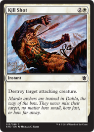 Kill Shot (Khans of Tarkir) Light Play