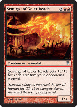 Scourge of Geier Reach (Innistrad) Light Play
