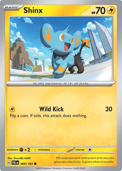 Shinx - 069 (SV02: Paldea Evolved) Light Play