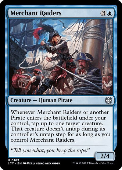 Merchant Raiders (Commander: The Lost Caverns of Ixalan) Light Play