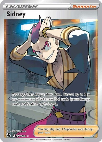 Sidney (Full Art) (SWSH08: Fusion Strike) Light Play Holofoil