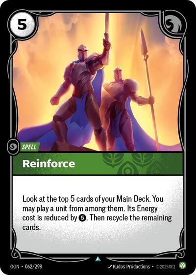 Reinforce (Origins) Light Play