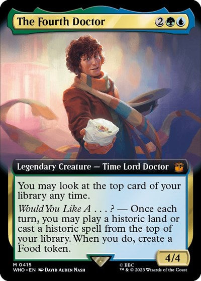 The Fourth Doctor (Extended Art) (Universes Beyond: Doctor Who) Light Play