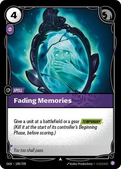Fading Memories (Origins) Light Play