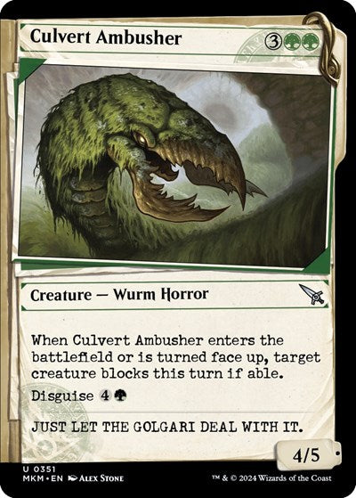 Culvert Ambusher (Showcase) (Murders at Karlov Manor) Light Play