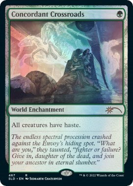 Concordant Crossroads (467) (Secret Lair) Near Mint Foil