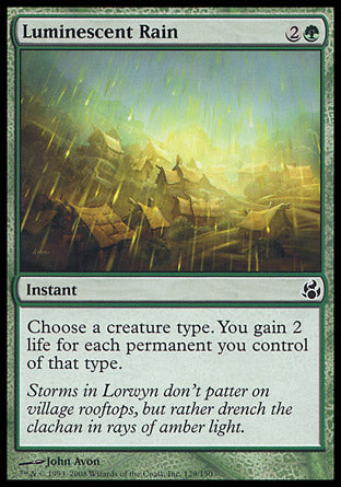 Luminescent Rain (Morningtide) Light Play
