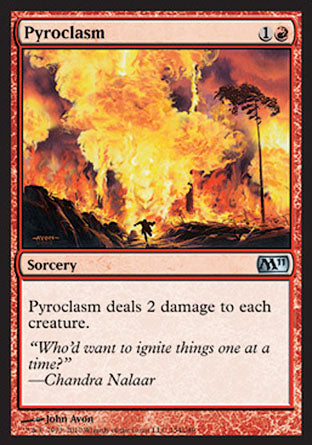 Pyroclasm (Magic 2011 Core Set) Light Play