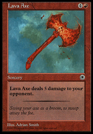 Lava Axe (Portal) Light Play